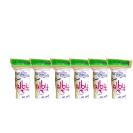 ALBY ALMOHADILLA FACIAL C/50PZS (PACK DE 6) 300 ALMOHADILLAS DE ALGODON ALBY PADS DESMAQUILLANTES DE ALGODON CUIDADO PERSONAL SPA ESTÉTICA LIMPIEZA FACIAL PADS DESMAQUILLANTES TOALLITAS DESMAQUILLANTES