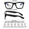ZXYOO 4 Pack Oprah Style Reading Glasses for Women Men