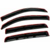 EZ Motoring In Channel Window Sun Rain Visor Wind Guard