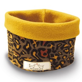 WOOFFANY Loop Scarf – Design Mette – Cotton Fleece – Washable at 30° – for Small Dogs to Medium Dog Breeds – Handmade in Germany