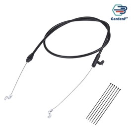 GardenP+ 946-04661A Control Cable Compatible with Troy Bilt TB110 TB280ES TB230 TB320 Craftsman MTD Yard Machine Yard-Man Bolens Murray Lawn Mower, Repl 746-04661, 746-04661A, 946-04661