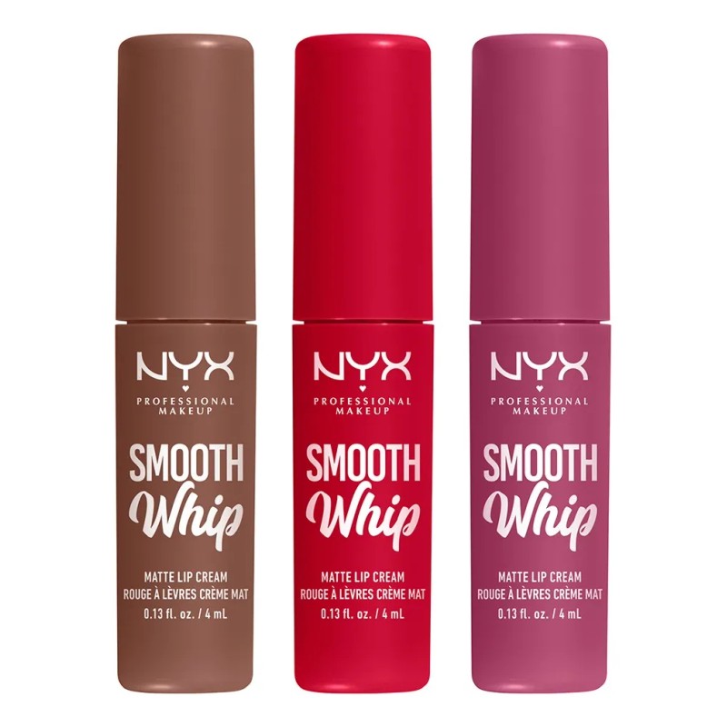 Smooth Whip Labiales Trio Nyx Professional Makeup