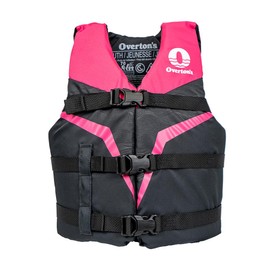 Overton's Youth Flotation Vest - USCG Approved Type III Life Jacket for Kids (50-90 lbs), Durable Nylon Material with Quick-Release Buckles for a Secure Fit