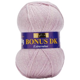 Hayfield Bonus DK Double Knitting, Mauve Marl (588), 100g by Sirdar