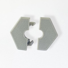 KINEEPLE fot Starlink Cable Routing Kit 1inch Wall Bushing Cable Grommet, Desk Wall Hole Cover Tv Cord Hider Management Kit for Coax Coaxial Cable, Network Cable, CCTV Wire Hiders (Hexagon,4Pcs)