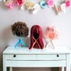 nevermindyrhead 2 Pack wig stand 6 Colors. Portable and collapsible,