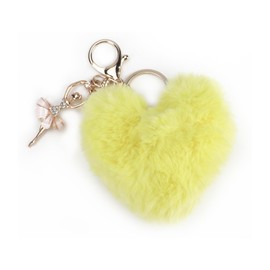 MUCOOS Niedlicher Ballett-Schlüsselanhänger, Stilvolles Tänzer Design, Geburtstagsgeschenk Für Frau, Dankeschön Geschenk Für Mama, Schlüsselanhänger Mit Liebes Pompoms, Geschenk Für Freunde Oder Paar