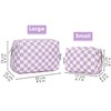 Large Makeup Bag Zipper Pouch Travel Cosmetic Organizer for Women