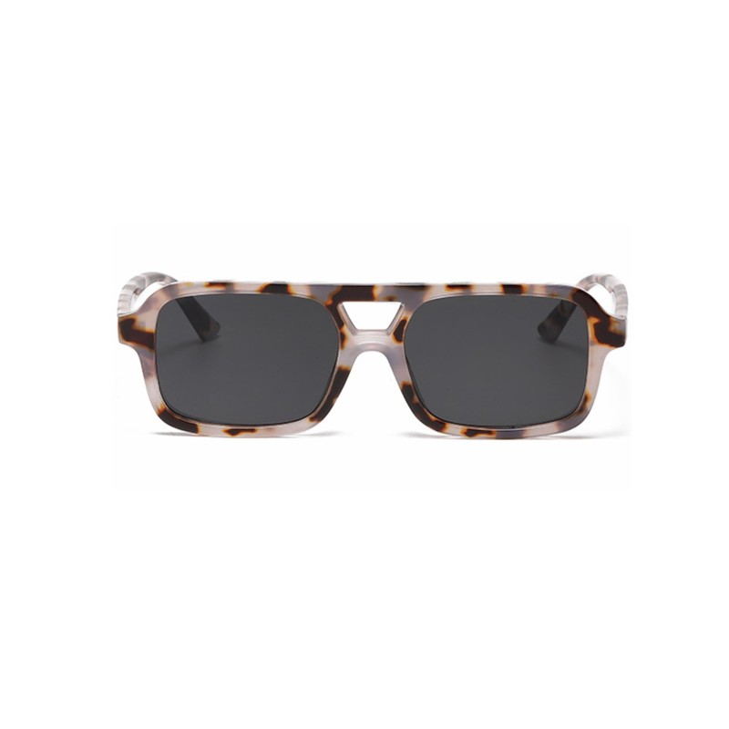 WDZAYXC Stylish Rectangular Sunglasses for Men and Women, UV Protection,