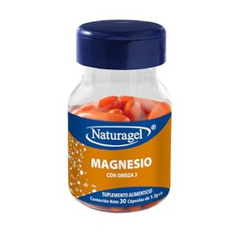 Naturagel Óxido de Magnesio con Omega 3 – Cápsulas | 30 piezas