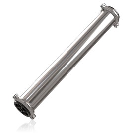 Max Water - Heavy Duty - Reverse Osmosis 4040 Membrane Housing - 4" x 40" good for industrial use - 4040 housing