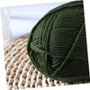 SEWACC Milk Cotton Yarn Soft Army Green Chunky Knitting Yarn
