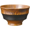 Shinzo Ase S0209 Soup Bowl Nachi Black