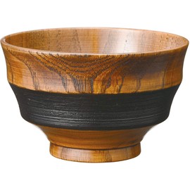 Shinzo Ase S0209 Soup Bowl Nachi Black