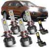 AWALITED Fits for 2016-2019 Ford Explorer High Low Beam Fog