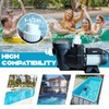 3.0HP Single Speed Pool Pump for Above/In Ground Pools –