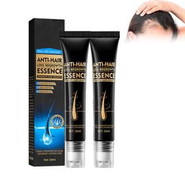 Pack of 2 Hair Growth Serum, Hair Strength Oil, Prevents Hair Loss, New Hair Growth Stimulates, Promotes Thicker, Fuller and Faster Growing Hair, Suitable for All Hair Types