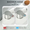 GUOYINDONG Roman Tub Faucet, Brushed Nickel 3 Hole Waterfall Bathtub