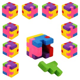 PartyPack Children's Eraser Children's Birthday Party Favours – 9 x – Party Bags Children's Birthday Games, Give Aways