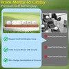 Acrylic Golf Ball Display Case - UV Protected Clear Display