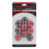 Golfers Club Collection The Dual Colour Practice Balls - Red/Black