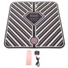 Foot Stimulator Massager Mat 31cm Square Remote Control Foot Massage