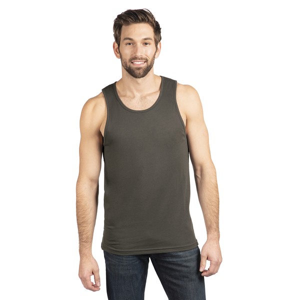 Next Level Men's Cotton Tank 2XL HEAVY METAL