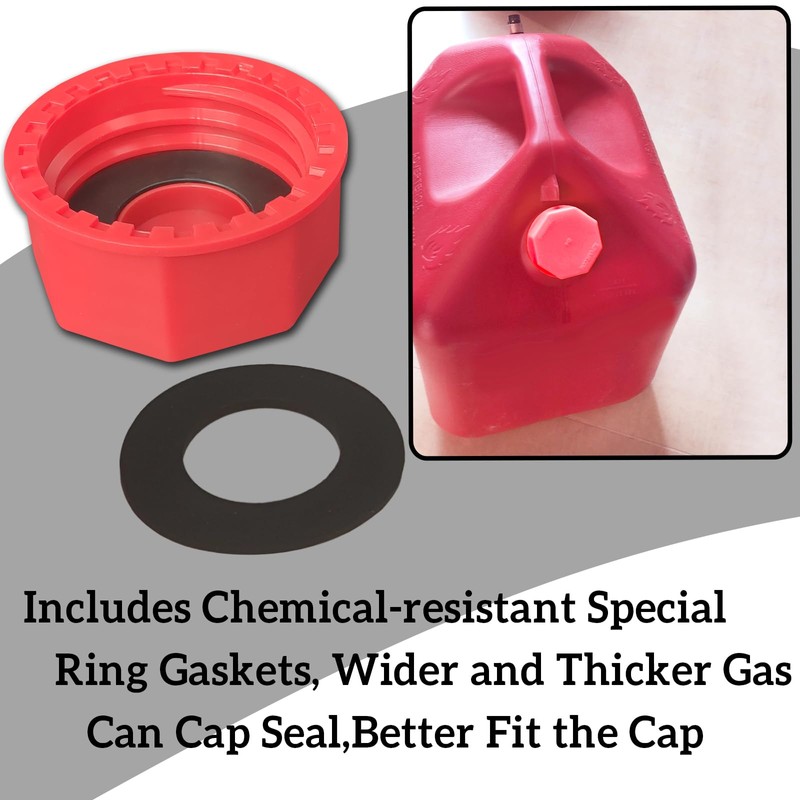 Thickened Gas Can Caps (4 Pack) For 5 gallon Replacement