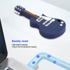 Memory Storage Stick USB Drive Laptop Accessory PVC Guitar shaped