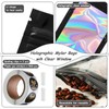 150-pack 6 x 9 in Holographic Mylar Bags with Clear