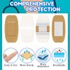Assorted Styles Flexible Fabric Adhesive Bandages Small Breathable Fingertip Bandages