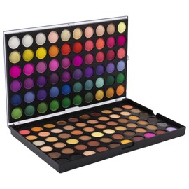LaRoc 120 Colours Tones Eyeshadow Eye Shadow Palette Pallet Makeup Make Up Professional Pigmented Shimmer Matte MUA Artist Gift Box Set Kit, Summer/Natural Fusion Tones
