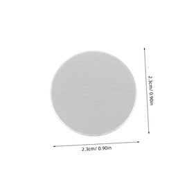 WOONEKY Gasket Set 300pcs Aluminum Foil Sealing Caps Bottle Sealing Tape Shrink Tubing Seal Lid for Beauty Salons