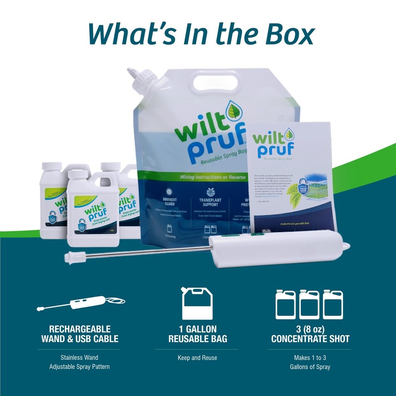 Wilt-Pruf® 1 Gallon Rechargeable Sprayer Kit | Easy to Use