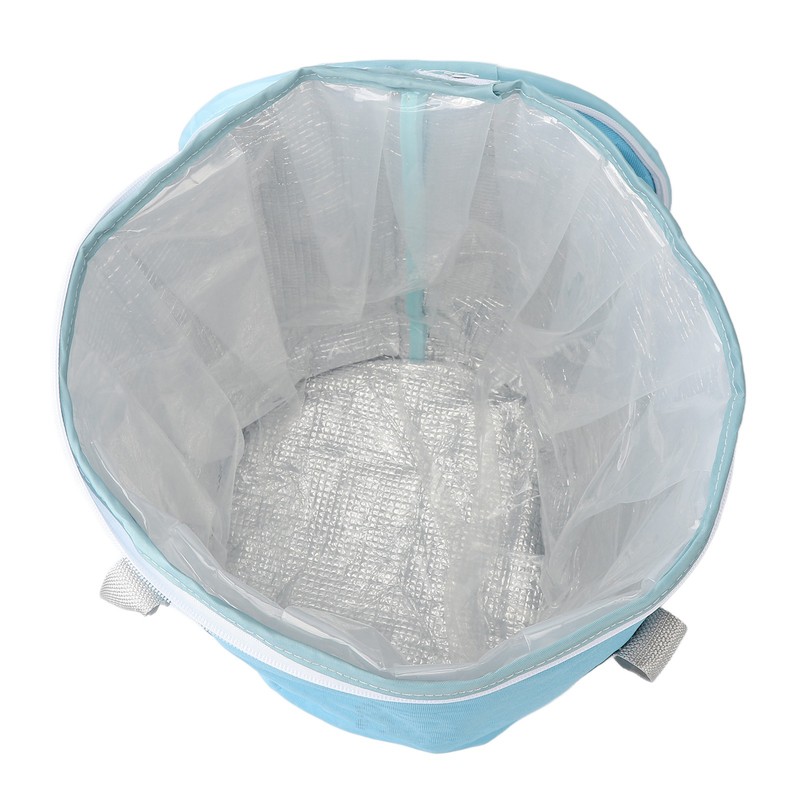 Collapsible Foot Soaking Bath Bag 5 Layer Insulated Waterproof Portable