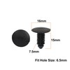 20pcs 8mm x 6mm Hole Plastic Car Fender Fir Tree