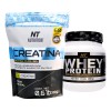 Pack Whey Protein 600g Y Creatina Premium 300g Nt Nutrition.