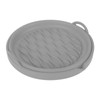 Fryer Silicone Liner Foldable Round Wavy Stripe Heat Resistant Reusable