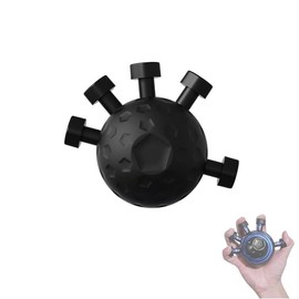 Finger Grip Strengthener，Hand Grip Strength Trainer,Adjustable Hand Grip Strengthener Finger Exerciser（Black）