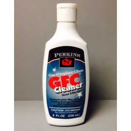 AW Perkins Gas Wood stove Fireplace Glass Cleaner 8 Oz Bottle Soot Remover AW Perkins 102