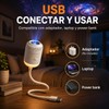 HD Smart Dynamic 5D Holographic Night Light Projector, Plug and