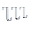 Keypak Over Door Hanger, Set of 3 Metal Hooks, Fits