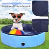 Foldable Dog Bath Swimming Pool Plastic Kiddie Pool Professional Tub