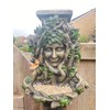 Tree Ent Green Woman Lady Juniper Wall Plaque and Bird