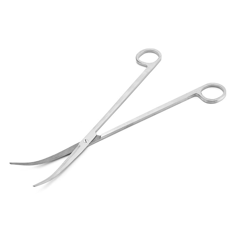 Curved Aquarium Scissors Water Fish Tank Plant Scissors Small Aquascaping