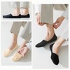 Caudblor Hombres Calcetines finos No Show para Loafer, Invisible Low