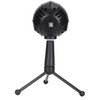 Snowball Microphone USB Inbuilt Audio Card Adjustable Angle Detachable Holder