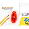 Bostitch Office Twist-N-Sharp Manual Pencil Sharpener, Double Hole, 3-Pack
