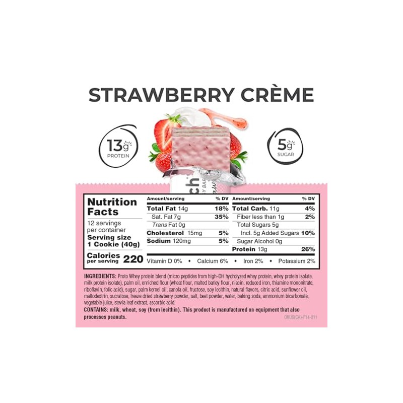 Power Crunch Protein Wafer Bars, High Protein Snacks with Delicious