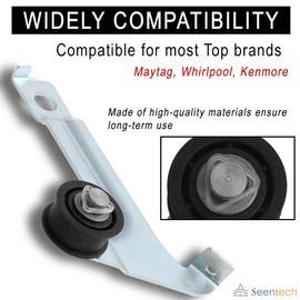 8547174 Clothes Dryer Idler Pulley by Seentech, Compatible with Whirlpool and Maytag, Replace 8547174V, 8547174VP, PS1487714, PS11722120, AP3890848, AP5983811, 1201316, AH1487714